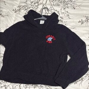Pink Victoria’s Secret/Kansas Jayhawks Hoodie